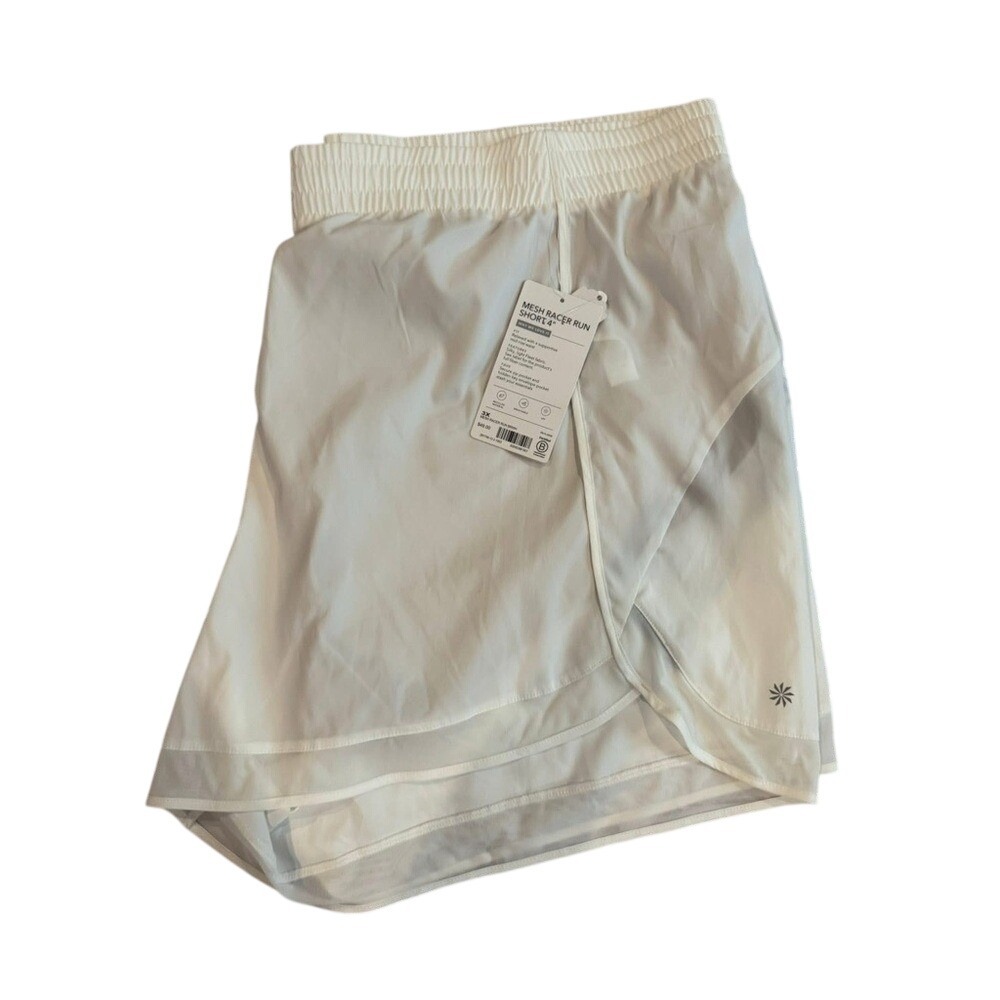 Athleta White Layered Skort